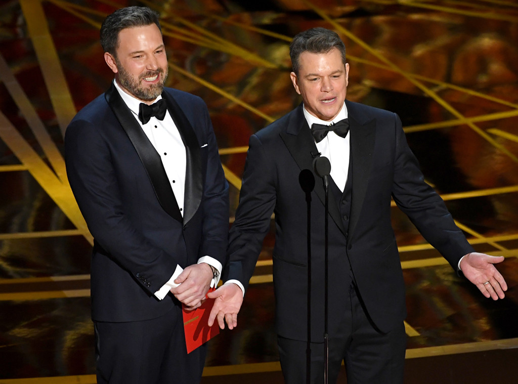 Ben Affleck, Matt Damon, 2017 Oscars, Academy Awards, Show